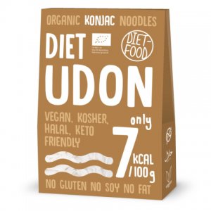 Органические макароны Shirataki Konjac Удон Diet food, 385 г